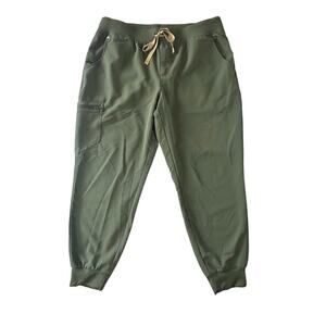 Figs Zamora Jogger Scrub Pants MOSS XL Petite